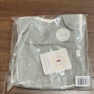 Burt's Bees Baby Gray Bib Set